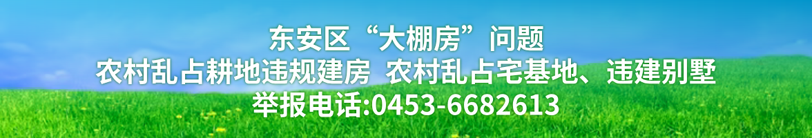東安區“大棚房”問題